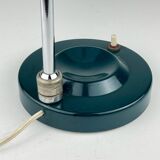 Green metal industrial desk lamp, Italy, 1960s