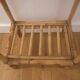 Rattan side table