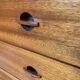 Enfilade teak tv cabinet chest of drawers 6 drawers year 1960 - width 154 cm