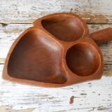 Aperitif in teak tray