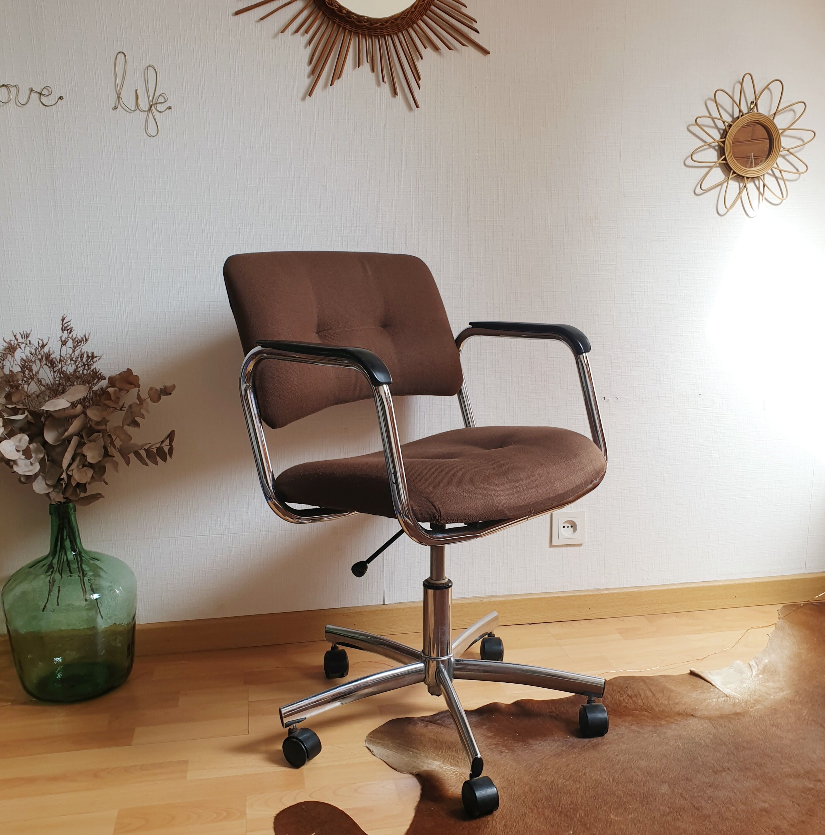 Vintage Strafor office armchair 60s