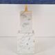 Vintage Carrara Marble Table Lamp, 1960s