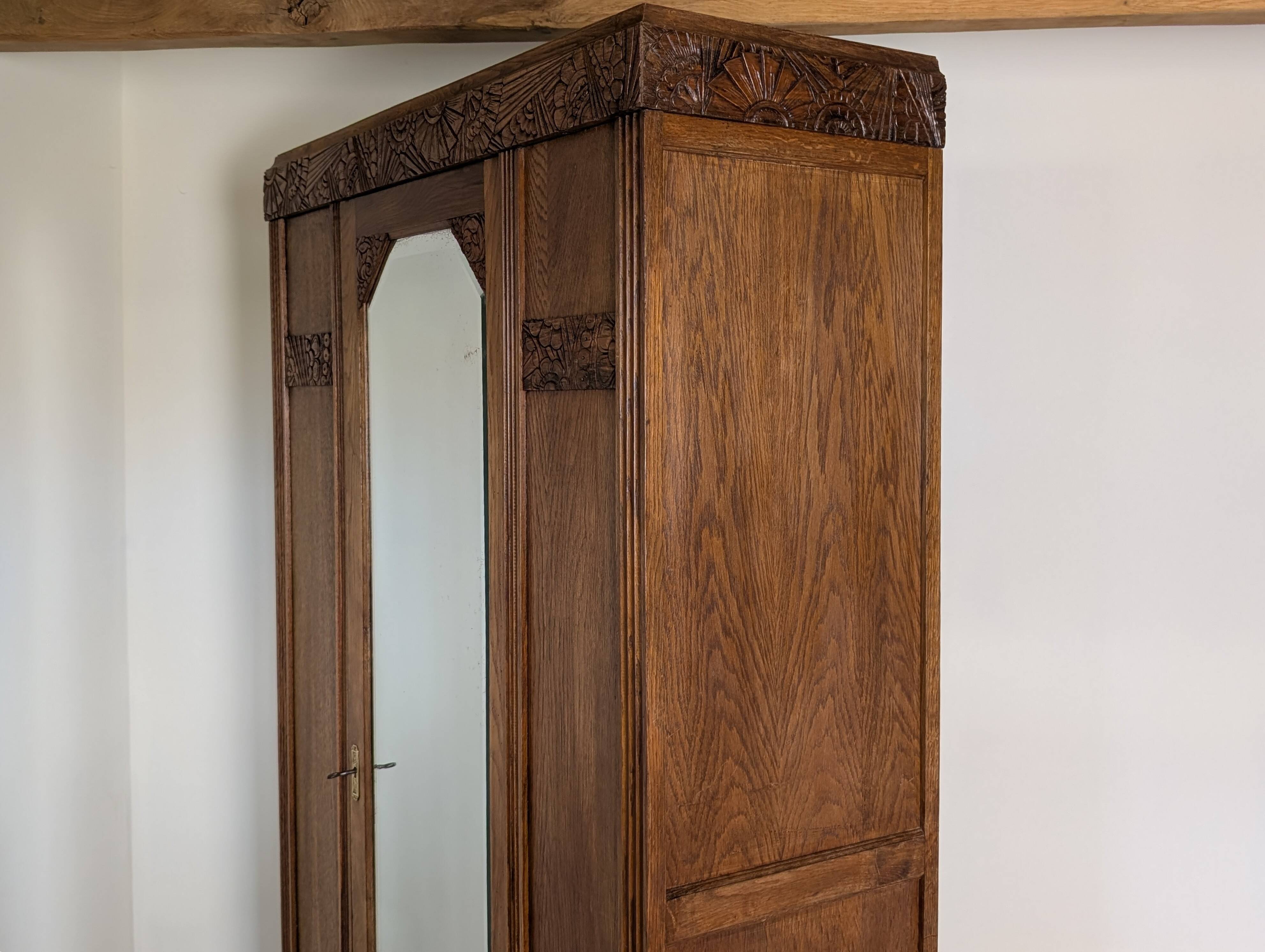 Art Deco wardrobe