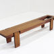 Vintage mid-century bench 1960s Italy