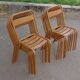 Set de 10 chaises de bistrot métal Tolix T1