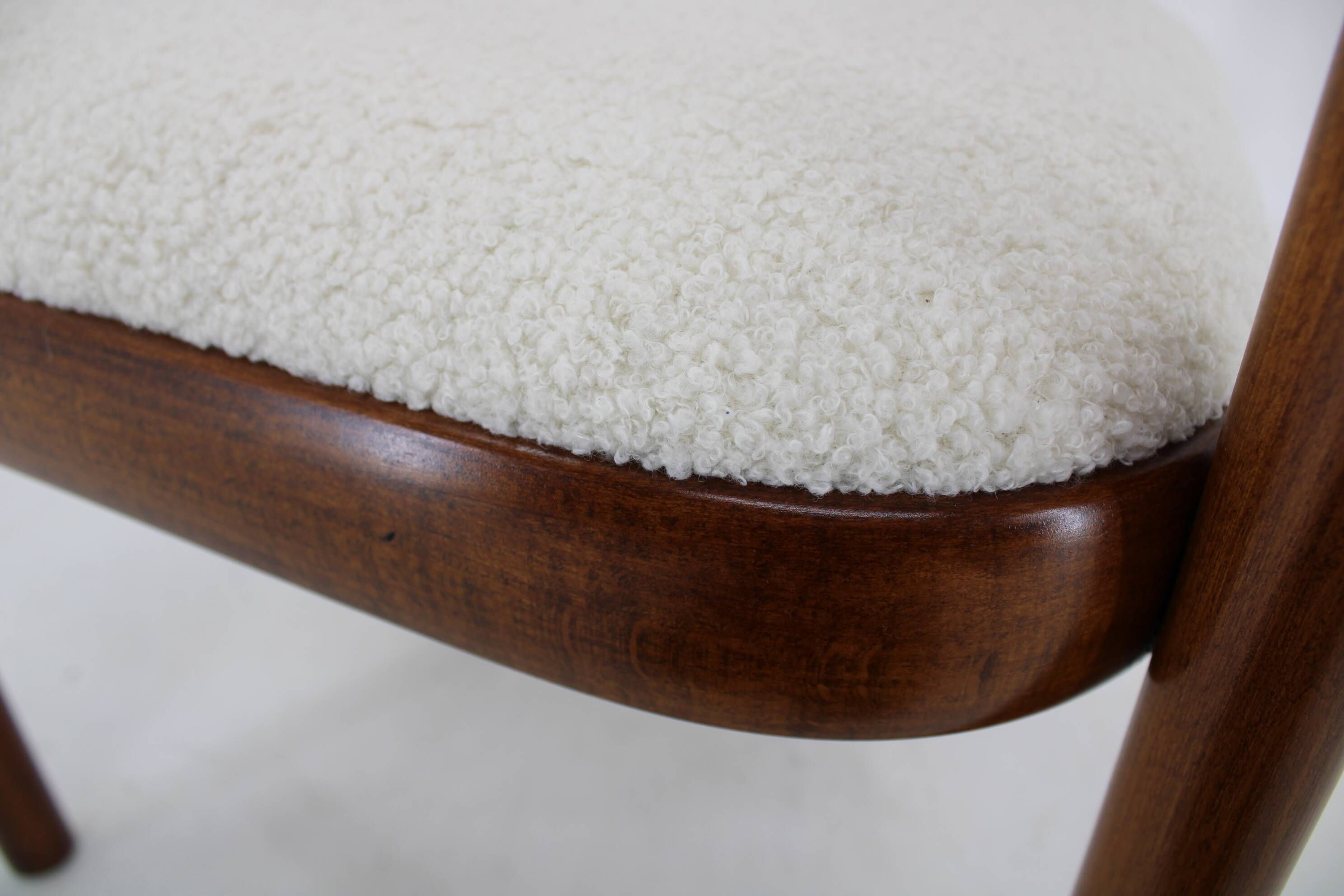 1970s antonin suman set of four dining chair by ton