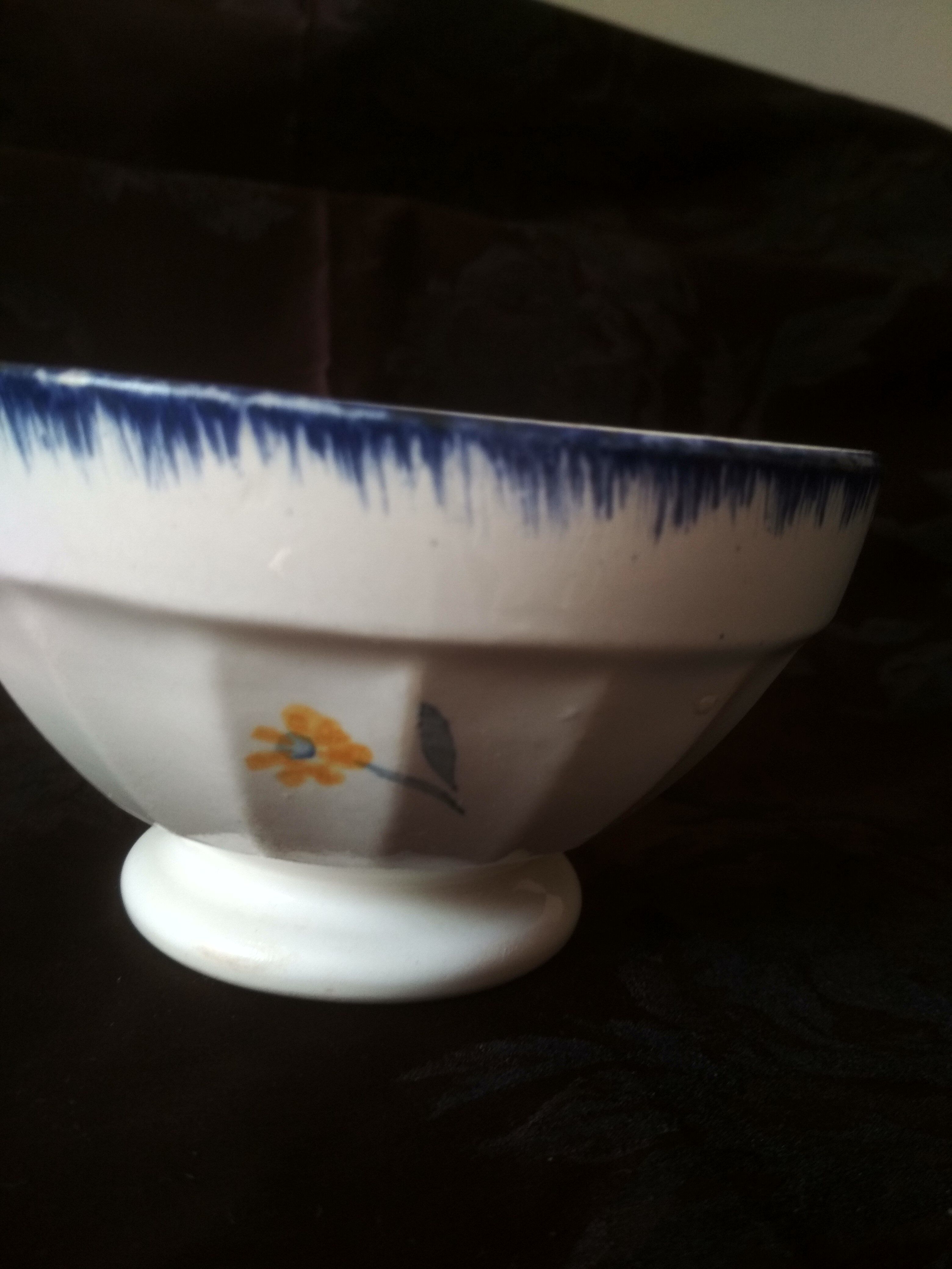 Old bowl, Digoin ceramic