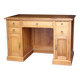 Bureau d'appoint en chêne blond de très belle facture. Début XXeme