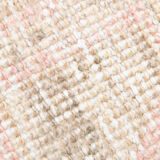 3x11 dusty beige & brown vintage runner rug