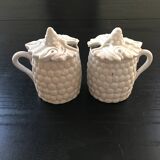 Pair of slip pots