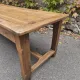 Old farmhouse table in oak, 18th century – Auvergne, France