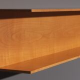 Renz wall shelf designed by Walter Wirz in beech 200 cm
