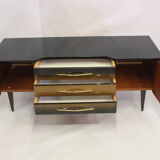 Sideboard wood varnished and dusted 50s