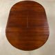 1960s MidCentury Round Extendable Rosewood Dining Table