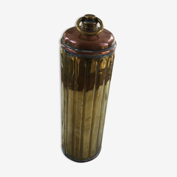 Vintage copper hot water bottle