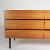 Mid-century chest of drawers with 6 drawers in the Musterring style, 1960s.