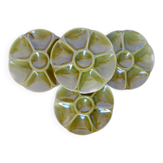 4 Gien oyster plates 2106171