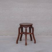 Tabouret asiatique ancien à 5 pieds