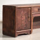 Antique low cabinet painted in pine wood – China, around 1900
