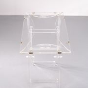 Table lucite, France, années 1970