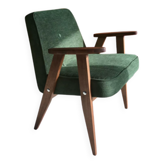 Original polish mid-century 366 chair designed in 1962 by Józef Chierowski