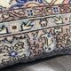 Housse de coussin neutre à motif floral 40x60cm