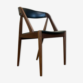Chaise en teck Kai Kristiansen design danois 60/70