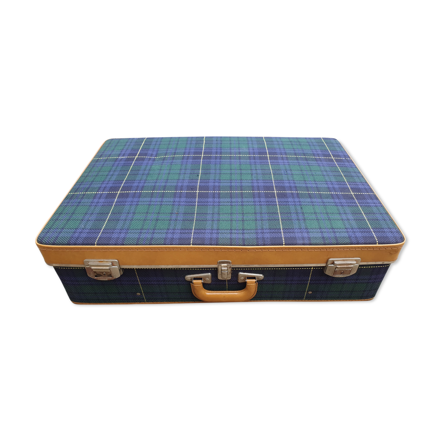 Vintage scottish suitcase