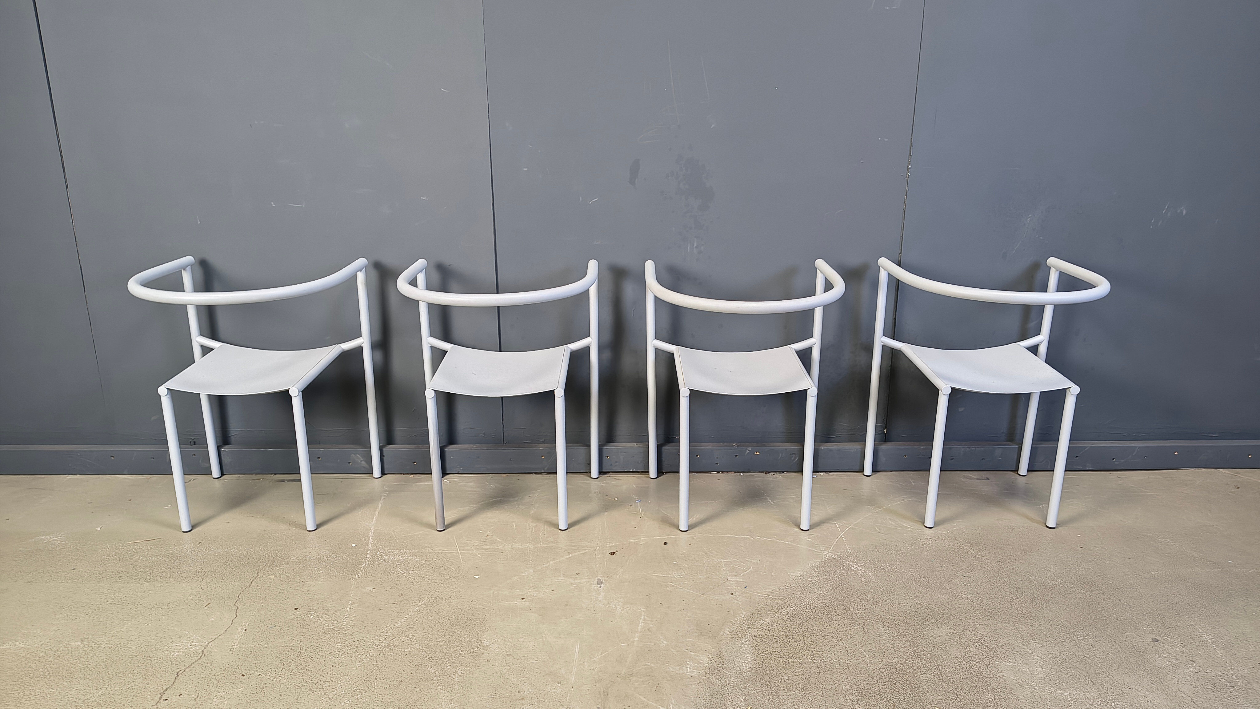 Vintage Von Vogelsang chairs by Starck for Driade, 1980s