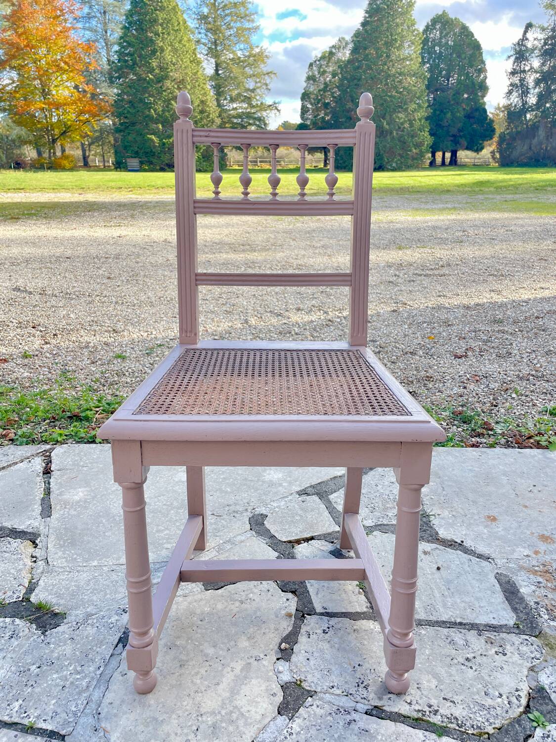 Chaises Henri II cannées