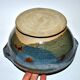 Ceramic salad bowl bowl signed