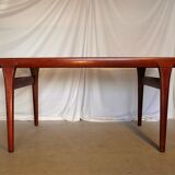 Scandinavian extendable rectangular table IB Kofod Larsen