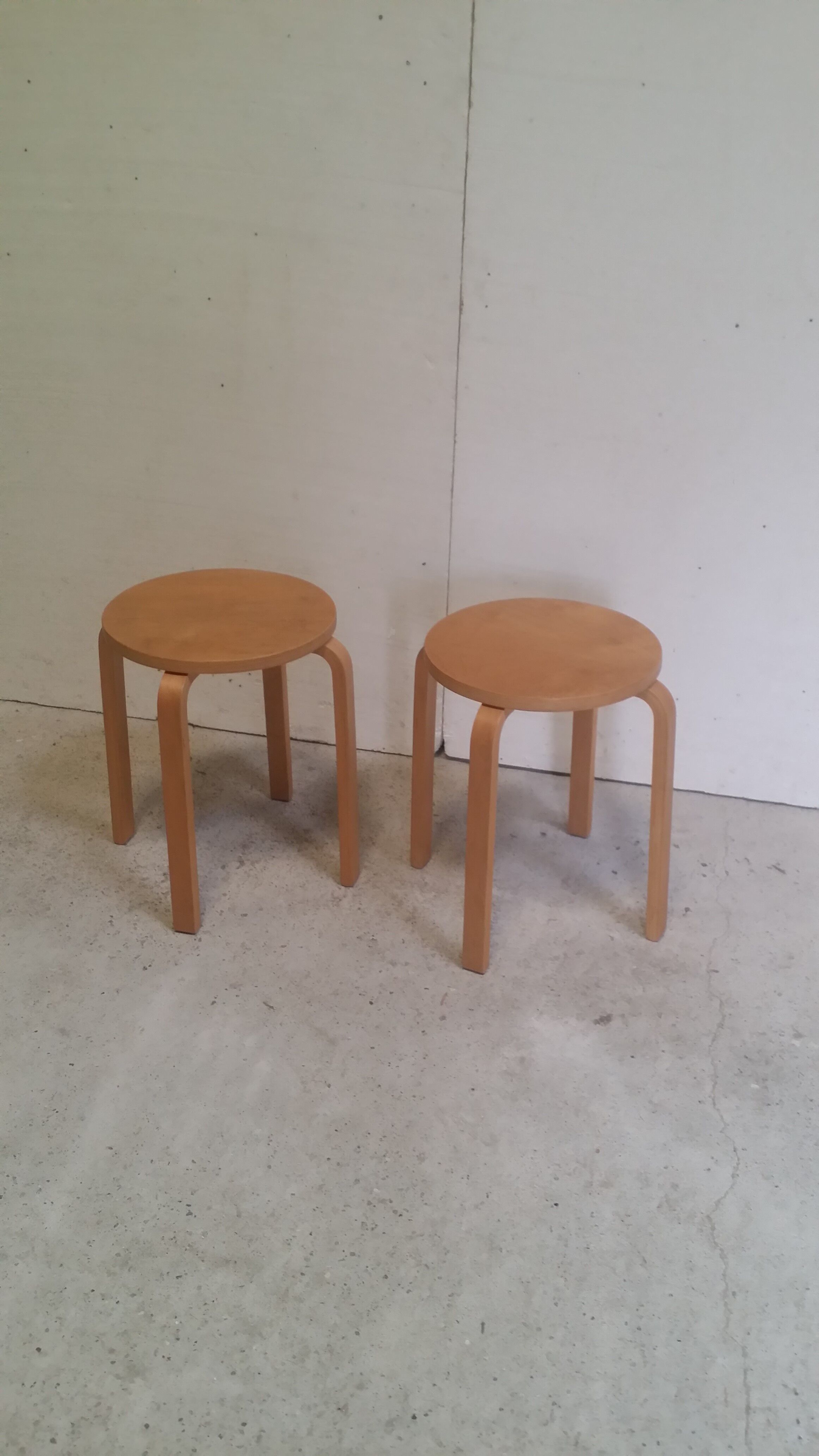 Wooden stool