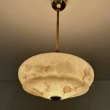 Art Deco Marble Glass Pendant Light