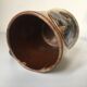 Large cup forming flamed pen pot of Vallauris