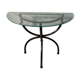 Console en verre