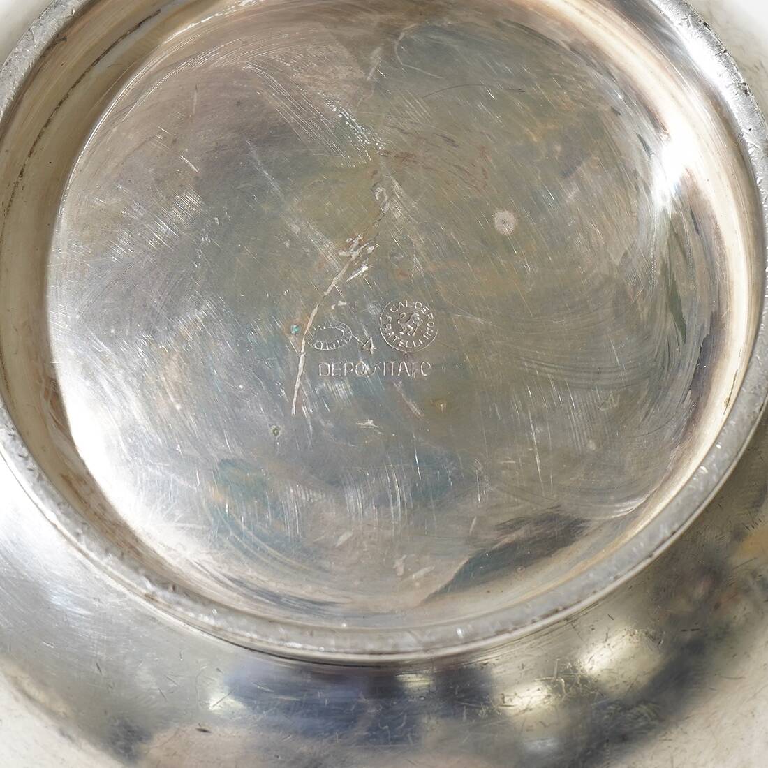 Set of 4 bowls by Gio Ponti for Fratelli Calderoni, 1950s