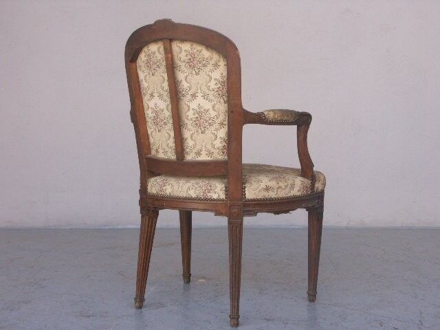 Set of 4 chairs Louis XVI style