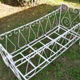 Wrought iron bed