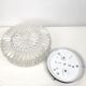 Ceiling lamp or wall lamp in holophanous glass - Ø 24,5 cm