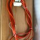 Vintage Orange Socotel dial phone, 1978