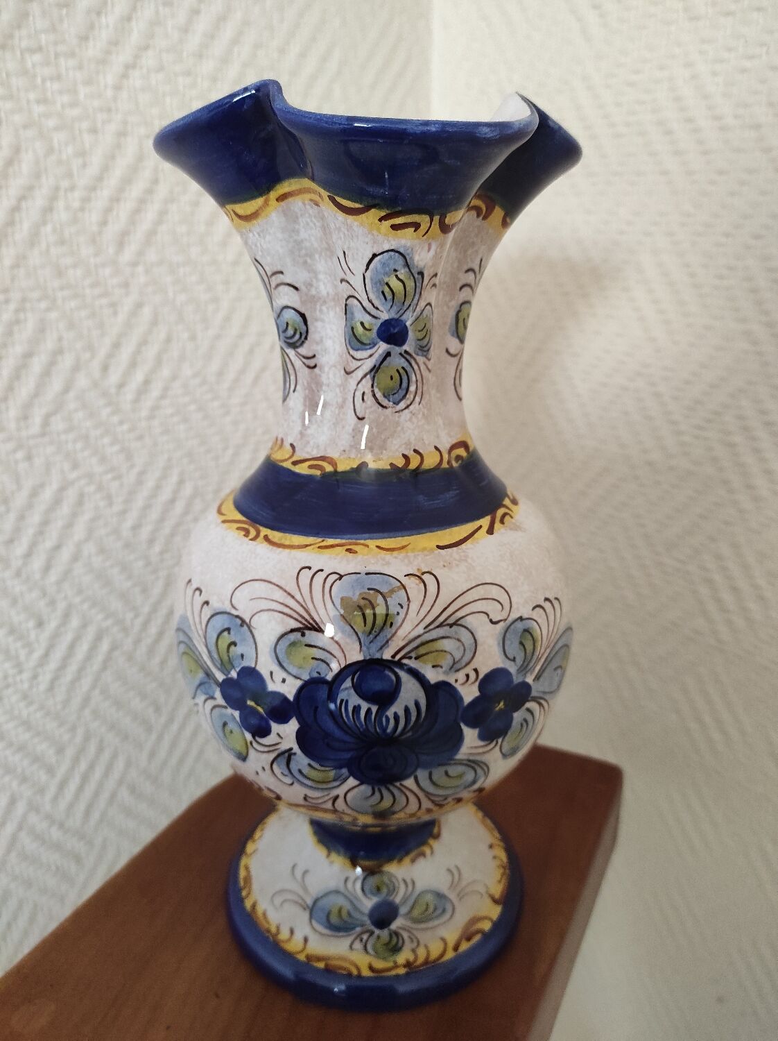 Handmade ceramic vase