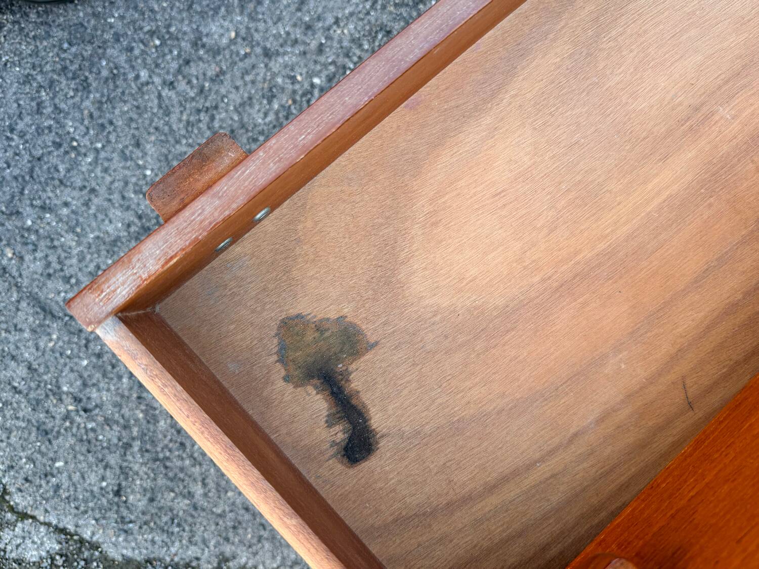 Vintage teak chest of drawers Stag Furniture