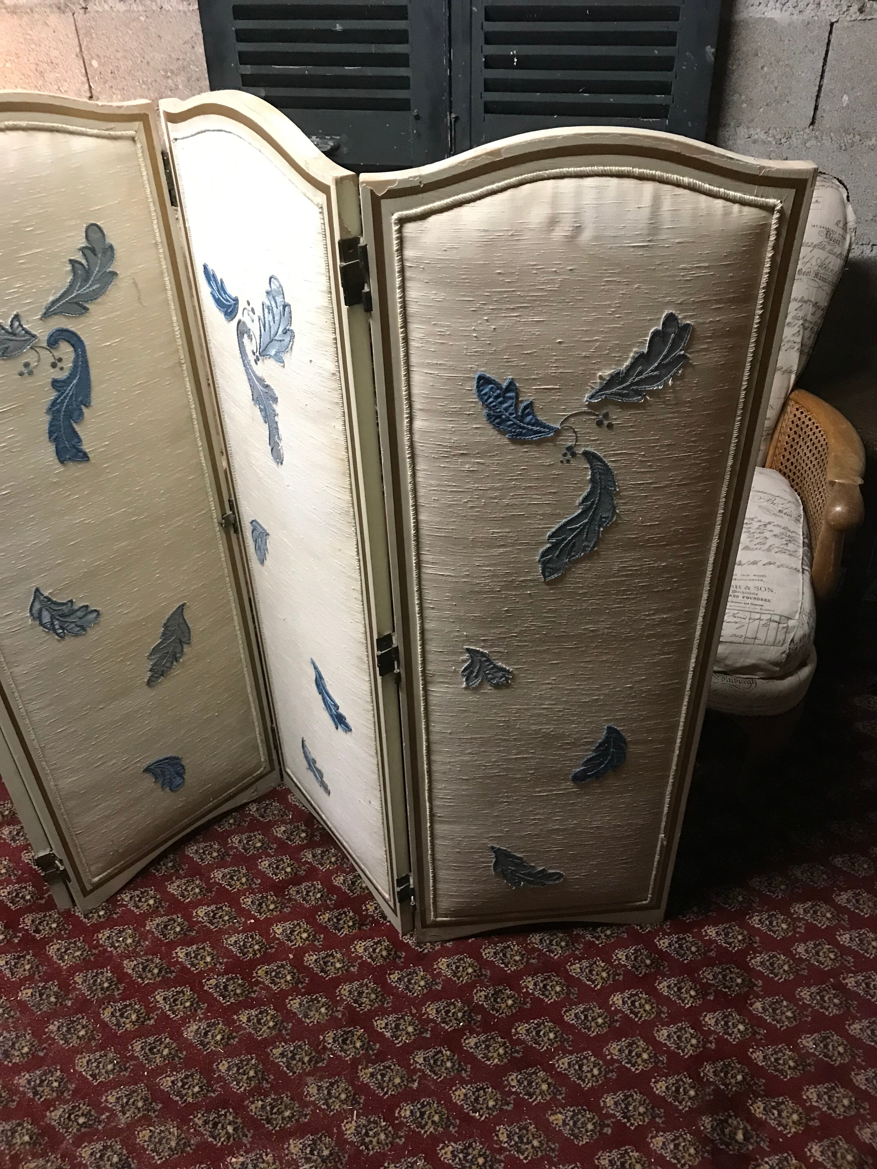 Old screen wood art deco