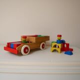 Heros wooden truck