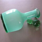 Blown glass bottle
