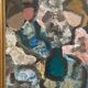 Original Swedish Oil on Canvas – "Family" by Gösta Falck – Signed – Vintage and Framed