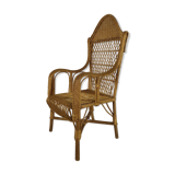 Rattan armchair