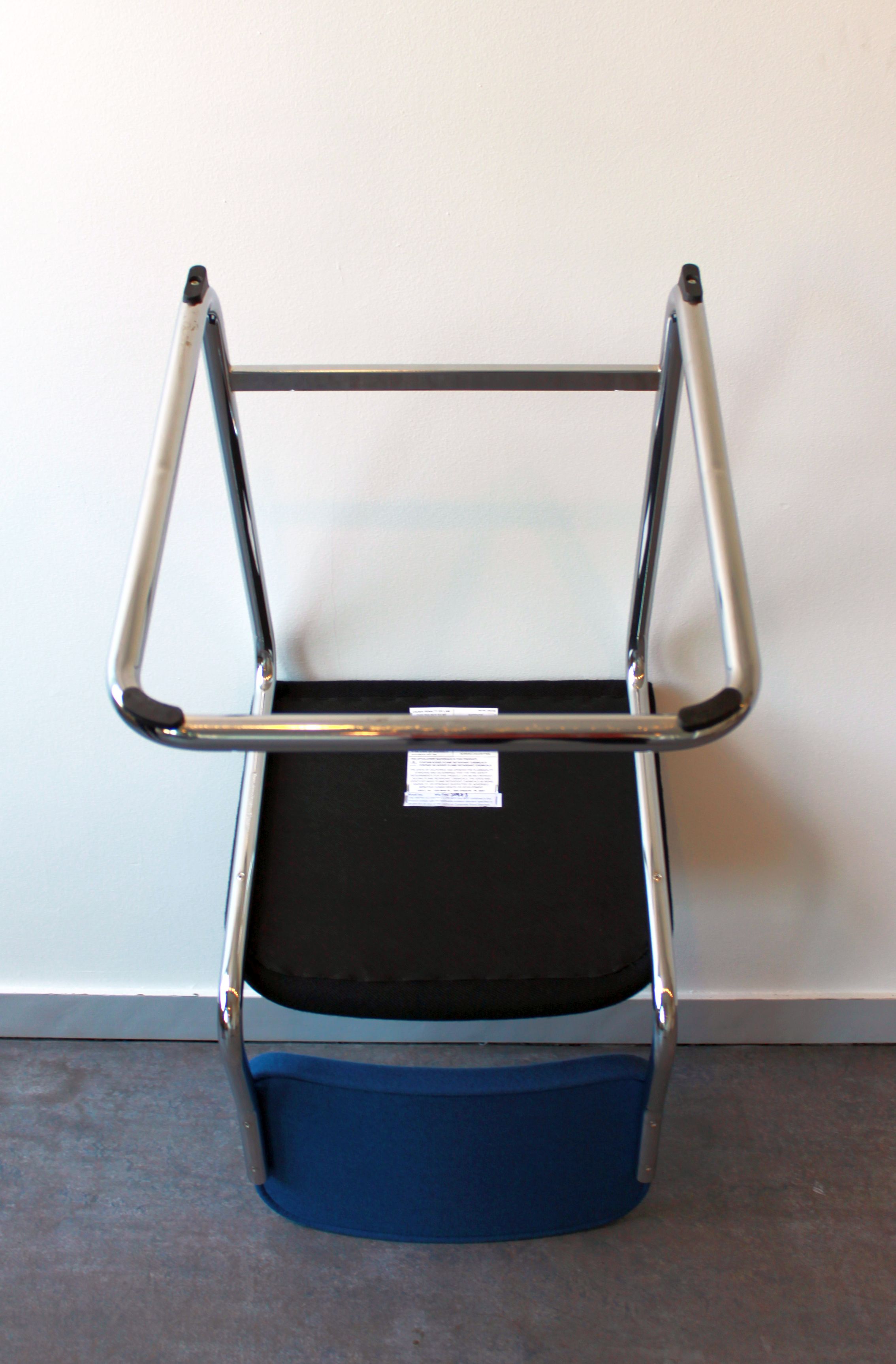 Pair of Knoll Cesca bar stools by Marcel Breuer