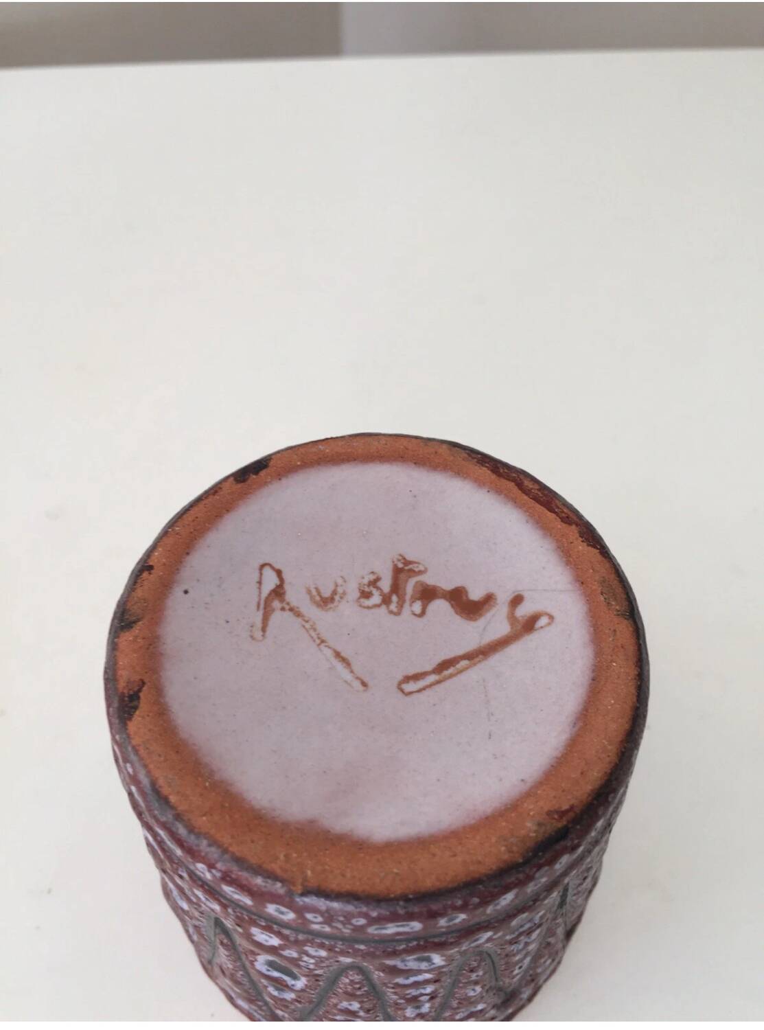 Jean Austruy ceramic pot, Vallauris, 1950